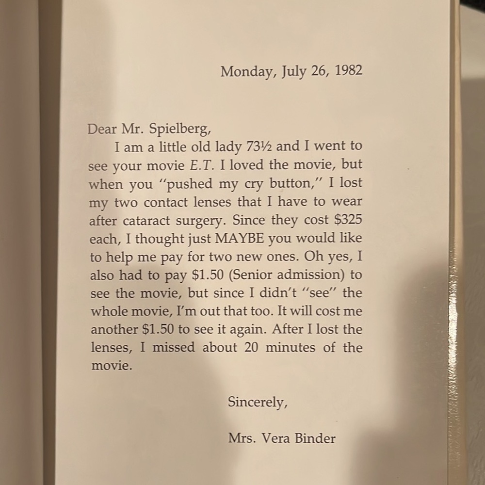 Letters to E.T.”, First Edition, 1983, Collector Quality - Picture 7 of 16